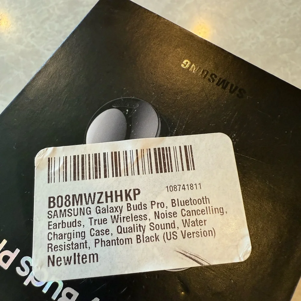 Samsung Galaxy Buds Pro in Phantom Black